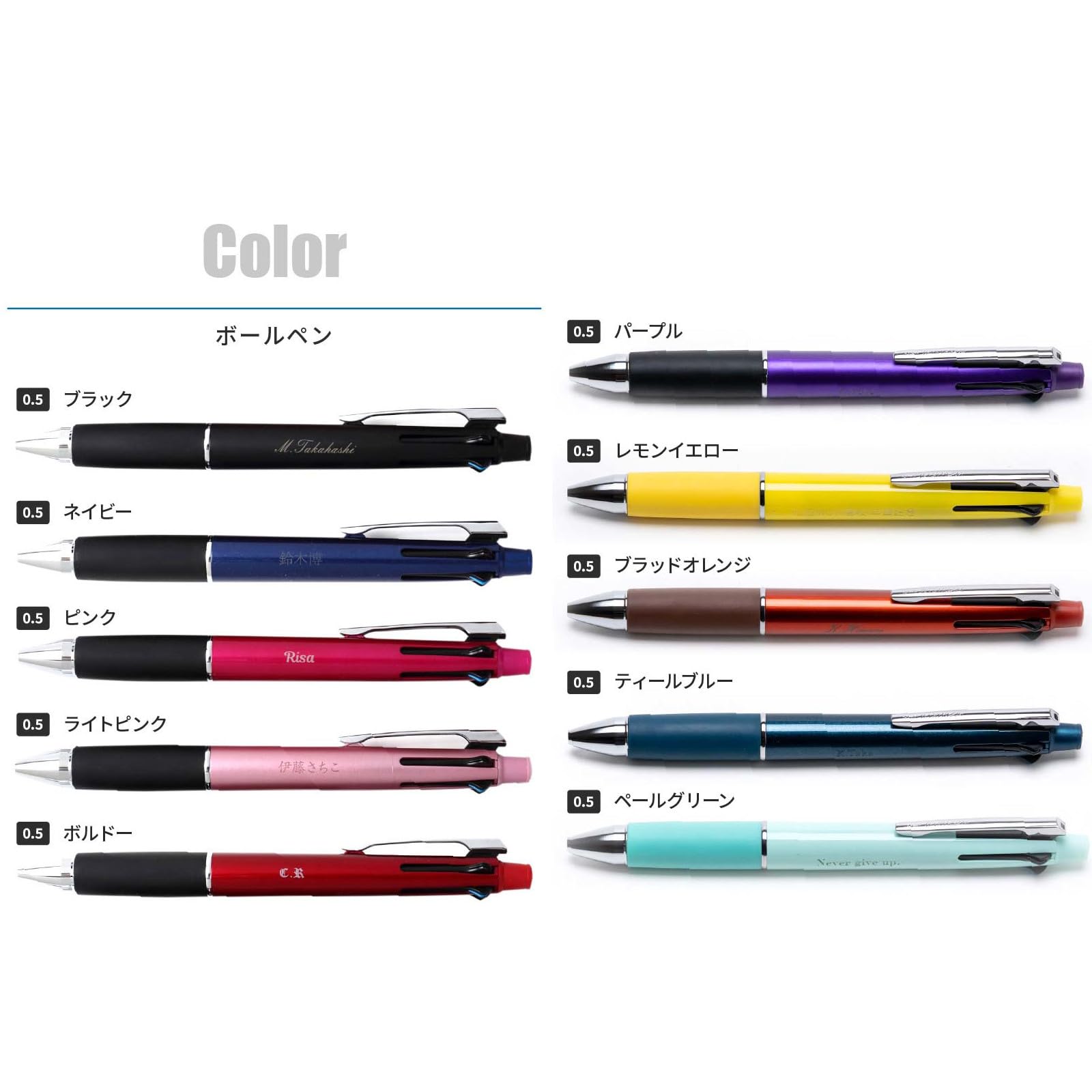 Amazon | 名入れ ジェットストリーム ＆ POLO ハンカチ ギフトセット